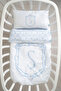 Mother's Side Duvet Cover Set (60X100) - Noble Series - Blue - Letter Ş