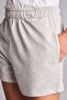 Standard Fit Short Leg Sweatshirt Fabric Shorts I3166Ax26Au - 5