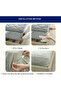 4-Pcs Bed Sheet Holder Set, Heavy Duty Bed Sheet Fasteners Non-Slip Lock Bed Sheet Clips with Lock Strips, Sheets Corner Holders for All Size Mattress, Blankets, Bedding - 3