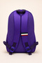 Purple Lilac Girls' School Bag Shiny Satin Primary School Middle School Backpack Plcan2610 - 3