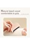 6-piece wool comb set with wooden hair removal - 4