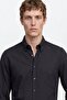 Waffle Patterned Travel Navy Blue Men's Shirt - 4