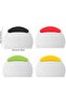 Stainless steel dough cutter set (2 pieces), with graduations, silver-red. - 2