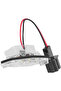 2 white LED license plate lights. - 4