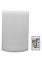 16-color remote LED night light cylinder.