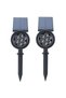 Étanche 2PCS 7led Solar Lawn Lights Spotlights Outdoor Garden Yard paysage Spike Light7 Color Light