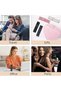 AB Perfume atomizer، زجاجة عطر قابلة لإعادة التعبئة (أسود + أزرق غامق) - 7