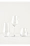 Columba Crystal Glass Set of 6 Natural (380 Cc) - 5