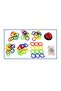 Pack Of 72 Interactive Ring Board Game Intelligence Developement Toy for Children - 2