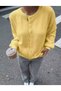 Oversize Stylish Knitwear Women's Cardigan - 6