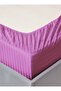 ® Deep Fitted Bed Sheet with 2Pcs Pillow Covers, Double (120x200+30CM) - 2