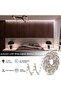 Battery Powered Led Strip Lights with Remote Warm White, 8 Modes, Dimmable, Timer, Self-Adh - 4