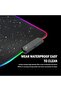 لوحة ماوس كبيرة RGB مقاس 800x300x3 مم، لوحة ماوس للألعاب مع إضاءة LED ملونة، قابلة للتمديد - 3