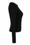 Long Sleeve Black Women's Blouse 4451 - 2