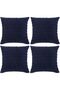 4 Packs Boho Fall Decorative Throw Pillow Covers 18x18 Inch for Living Room Couch Bed Sof