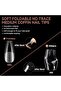 Coffin Nails Tips, 216 PCS Soft Gel Nail Tips Coffin Half Matte Full Cover False Nails Pre - 6