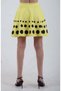 Yellow Polka Dot Mini Skirt - 6