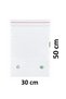 2000 Pcs 30X45+5 cm Transparent Green Recyclable Adhesive Nylon Bag 30X50 Green Recycle Bag - 2