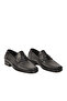 Black Leather Sole Genuine Leather Men's Classic Shoes 01004 m - 2