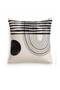 Basic Beige Soft Digital Printed Suede Fabric Cushion Cover (40 X 40 cm) (1 Piece)