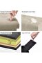 Ottoman Storage Stool,Foldable Storage Ottoman Box,Padded Seat for Dorm Living Room,Versatile - 4