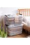 Storage Bins, Clear Storage Box, Stackable Storage Containers, 29*21*17cm Ultra Latch Box Closet Org - 6