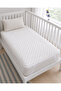 Desert Touch 100% Cotton Liquid-Proof Quilted 3-Layer Baby Kids Mattress Protector Mattress Cover Crib Kindergarten Nursery Mattress - 7