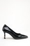 Women's Genuine Leather Inner Lining Thin Heeled Shoes Classic Elegant Stylish Evening Dress Shoes - 4