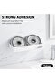 Adhesive Shower Caddy & No Drill Shower Shelf, Plastic Bathroom Wall Organizer for Tile, Wall - 5
