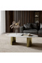 طاولة قهوة رومار أبيض - 40x140x80 سم - 5