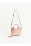 Leather-look girls' shoulder bag
