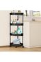 5-Tier Open Shower Caddy,Waterproof Floor Standing Rack,Plastic Shower Caddy Organizer Shel - 2