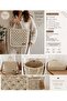 Home Hasır Çanta Pinterest Model - 3