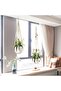 Boho Plant Hanger - 35" Macrame Hanging Planter for Indoor Plants, Handmade Cotton Rope Flowe - 4