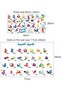 Arabic Alphabet Wall Decals, 28 Letters Stickers - ملصقات جدارية للحروف الأبجدية العربية | Education - 4