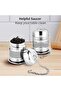 2PCS Tea Infuser Strainers, 304 Stainless Steel Extra Fine Mesh Strainers for Loose Leaf Tea - 6