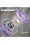 Mini USB clip-on fan, mini rechargeable atomizing humidifier, 4 wind speeds, desktop fan, mini portable fan, suitable for home, desktop and office - 4