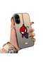 Realme 12 Lite Compatible Silicone Edge Hard Back Case Couple Phone Case Spider Man Patterned
