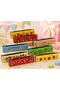 Wooden Harmonica for Children Kids Toy Colorful Patterned Musical Instrument Educational Fun Gift 1Pc - 2