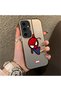 Samsung Galaxy S24 Fe Compatible Silicone Edge Hard Back Case Couple Phone Case Spider Man Patterned - 3