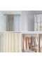 Flange Rod Holder 4Pcs Wardrobe Rail Deep Socket Heavy Duty Curtain Closet Rods Pole End Supp - 3