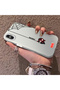 iPhone X Compatible Silicone Edge Hard Back Case Couple Phone Case Spiderman Patterned - 2
