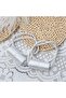 4 Pack Magnetic Curtain Tiebacks – Rope Curtain Holders for Drapes, Modern Decorative Tie - 2