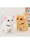Electric Plush Persian Cat Toy, Interactive Walking & Running Kitten, Meowing Wagging Tail, Electron - 7