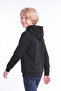 Boy's Printed Kangaroo Pocket Long Sleeve Hooded Sweatshirt - 3