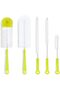 5Pcs Long Handle Cleaning Brush Sets, Multi-use Narrow Bottle Cleaner for Baby Bottles, Water Cups a