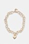 قلادة سلسلة على شكل قلب