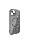 iPhone 14 Case Non-Spill Glitter Silicone Magsafe Camera Raised - 6
