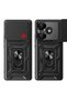 Xiaomi Poco F6 Case Sliding Camera Protector Magnetic Stand Tank Protection - 2