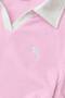 Soul Polo Collar Embroidered Gathered Long Sleeve Blouse - 2